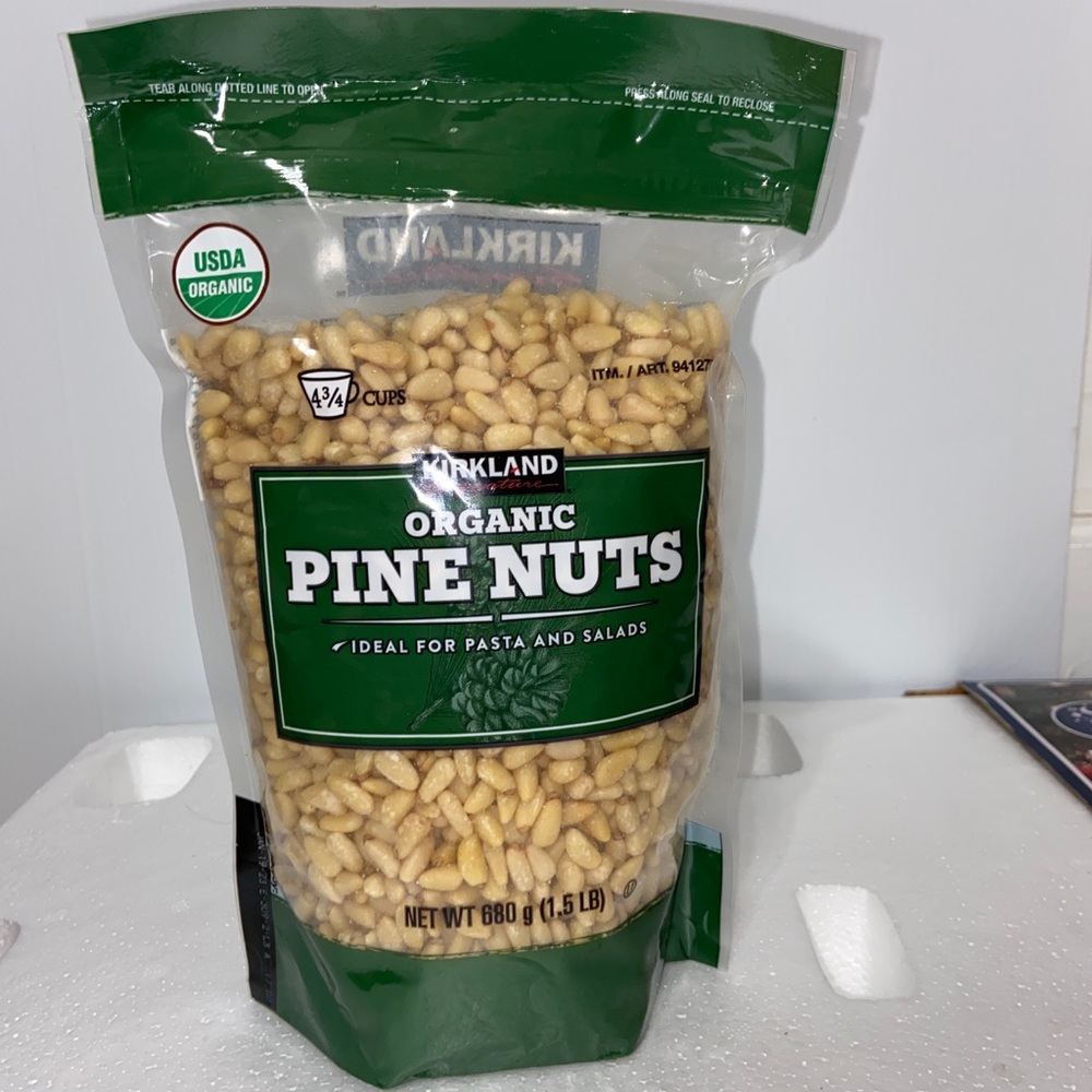 COPY - Kirkland Signature Organic Pine Nuts 1.5 lb 01/2023